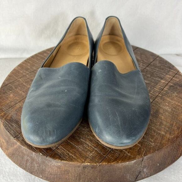 Dansko Shoes Womens 10 Larisa Navy Leather Loafers Lined Lightweight Cushioned - Picture 5 of 12